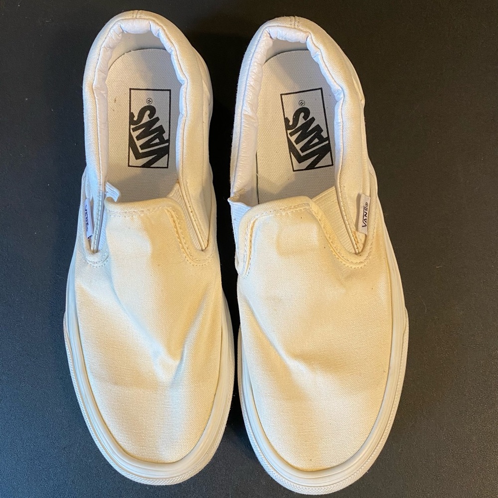 White Vans. Size 7.5